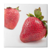 Rode aardbeien tegeltje (Voorkant)