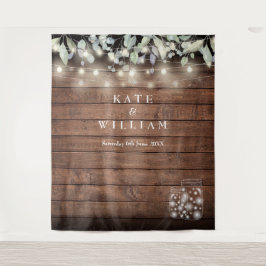 Rode Aardenwerken Potten Snoer Verlichting Foto Ac Wandkleed