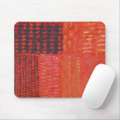 Rode Abstract Muismat (Met muis)