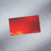 rode abstracte achtergrond magnetisch visitekaartje (Voorbeeld)