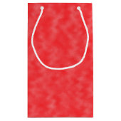 Rode Abstracte Klein Cadeauzakje (Achterkant)