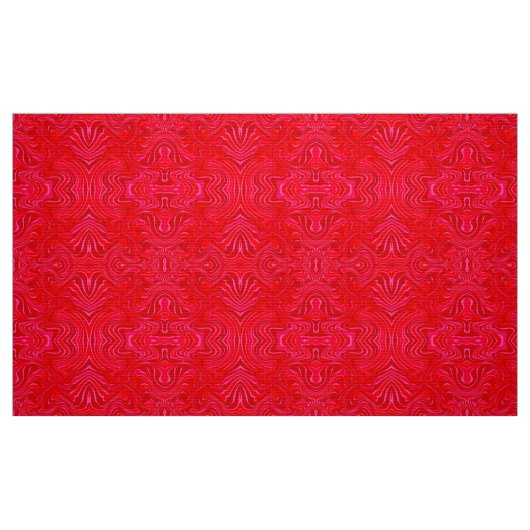 Rode Abstracte patronen Stof (Fat Quarter)