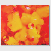 Rode abstractie cadeaupapier (Vlak)