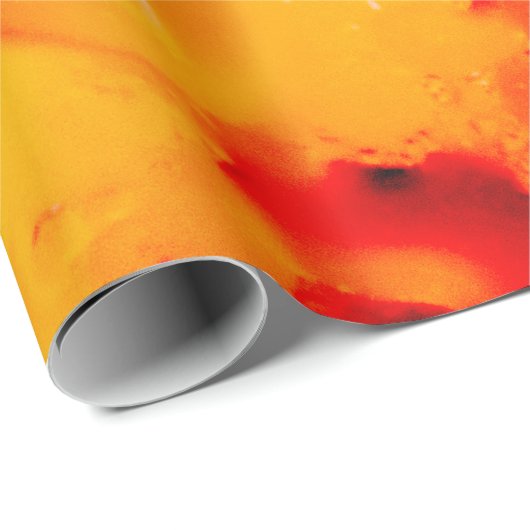 Rode abstractie cadeaupapier (Rol Hoek)