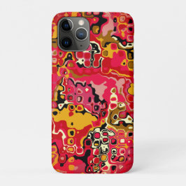 Rode ABSTRACTIE - Mozaïek Case-Mate iPhone Case