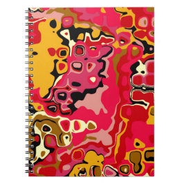 Rode ABSTRACTIE - Mozaïek Notitieboek