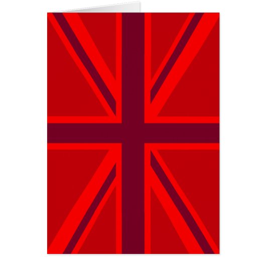 Rode accent Union Jack-ontwerp (Voorkant)