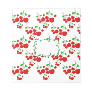 rode accessoires LeahG Notitieblok