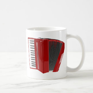 Rode Accordeon Koffiemok