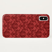 Rode achtergrond Case-Mate iPhone case (Achterkant (horizontaal))