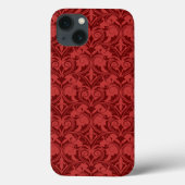 Rode achtergrond Case-Mate iPhone case (Achterkant)