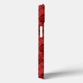 Rode achtergrond Case-Mate iPhone case (Achterkant / Rechts)