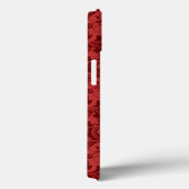 Rode achtergrond Case-Mate iPhone case (Achterkant / Rechts)