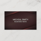 Rode achtergrond rood gloed Abstract Visitekaartje (Voorkant)