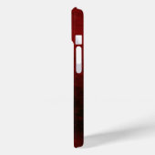 rode achtergrondblauwe trommel Case-Mate iPhone case (Achterkant / Links)