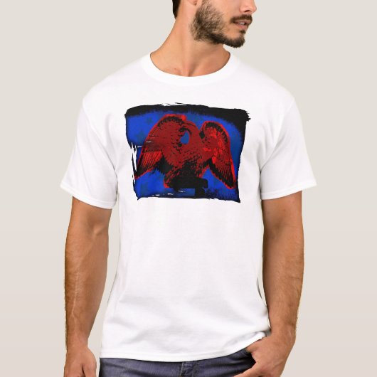 rode adelaar t-shirt (Voorkant)