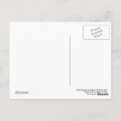 Rode admiraal op Sedum (herfst Joy) Briefkaart (Achterkant)