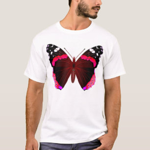 Rode admiraal t-shirt