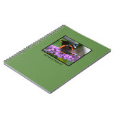  rode admirale vlinderlaptop notitieboek (Linkerzijde)