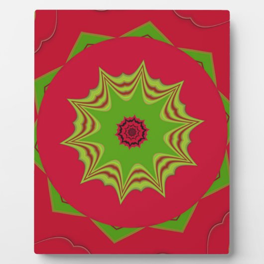 Rode Afrikaanse etnische stammen Fotoplaat (Voorkant)