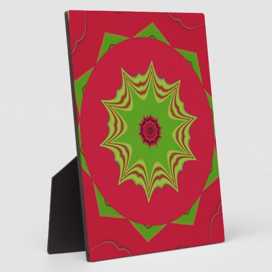 Rode Afrikaanse etnische stammen Fotoplaat (Zijkant)