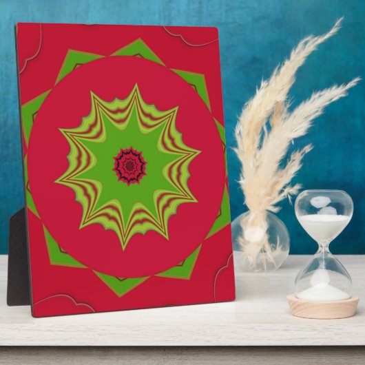 Rode Afrikaanse etnische stammen Fotoplaat (Zijkant)