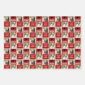 Rode Afstuderen foto gepersonaliseerd Afstuderen Inpakpapier Vel (Voorkant 2)