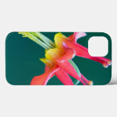 Rode Akelei Case-Mate iPhone Case (Achterkant (horizontaal))