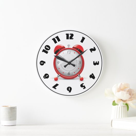 Rode Alarm Klock-klok Grote Klok (Huis)