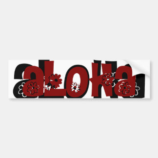 rode aloha-bumper sticker