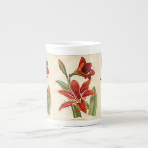 Rode Amaryllis Kerstcadeau Mok