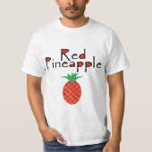 rode ananas t-shirt (Voorkant)