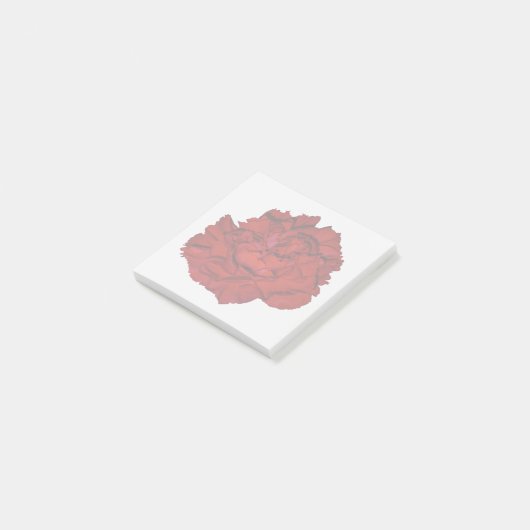 Rode Anjer Plakbriefjes Post-it® Notes (Schuin)