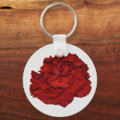 Rode anjer Sleutelhanger (Voorkant)