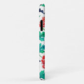 Rode Anjer  stijl Bloemenkunst Case-Mate iPhone Case (Achterkant/rechts)