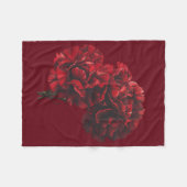 rode anjers deken (Voorkant (Horizontaal))