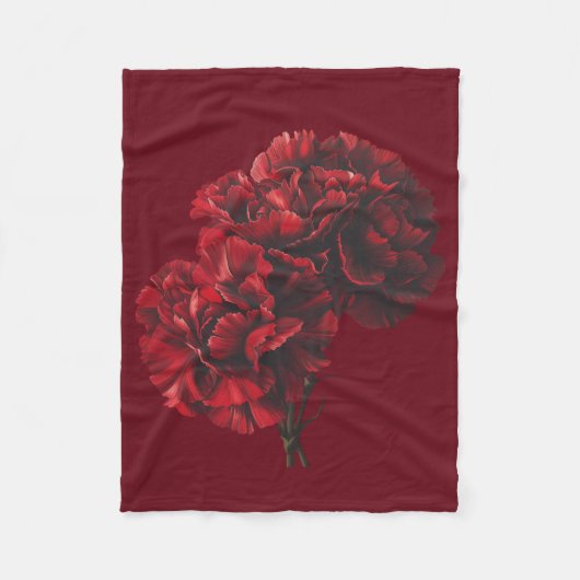 rode anjers deken (Voorkant)