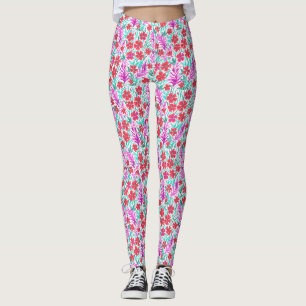 Rode anjers leggings