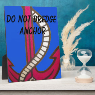 Rode Anker Kunstprint Fotoplaat