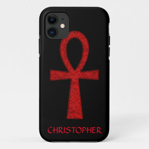 Rode Ankh iPhone 5 Hoesje
