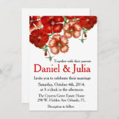 Rode annatie Weddenschap Kaart (Voorkant / Achterkant)