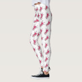 Rode anten op witte Leggings (Links)