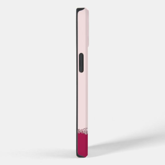  rode anterinumventilator met roze accenten Case-Mate iPhone case (Achterkant / Rechts)