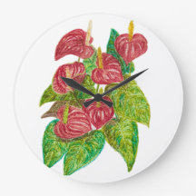 Rode Anthurium bloemen
