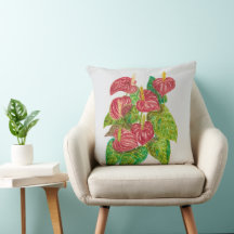 Rode Anthurium bloemen