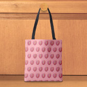Rode Anthurium Flower Naadloos Patroon op Canvas t Tote Bag