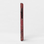 Rode Antiek tapijt Case-Mate iPhone Case (Achterkant/links)