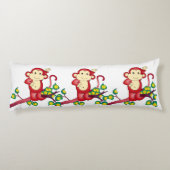 Rode apen Dierenlichaam Pillow Lichaamskussen (Achterkant)