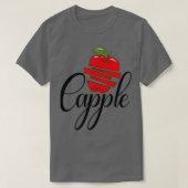 Rode appel 3 t-shirt (Design voorkant)