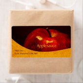 Rode appel - appelmoes home conserven label (Insitu)